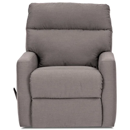 Swivel Rocking Reclining Chair with Soft Track Arms